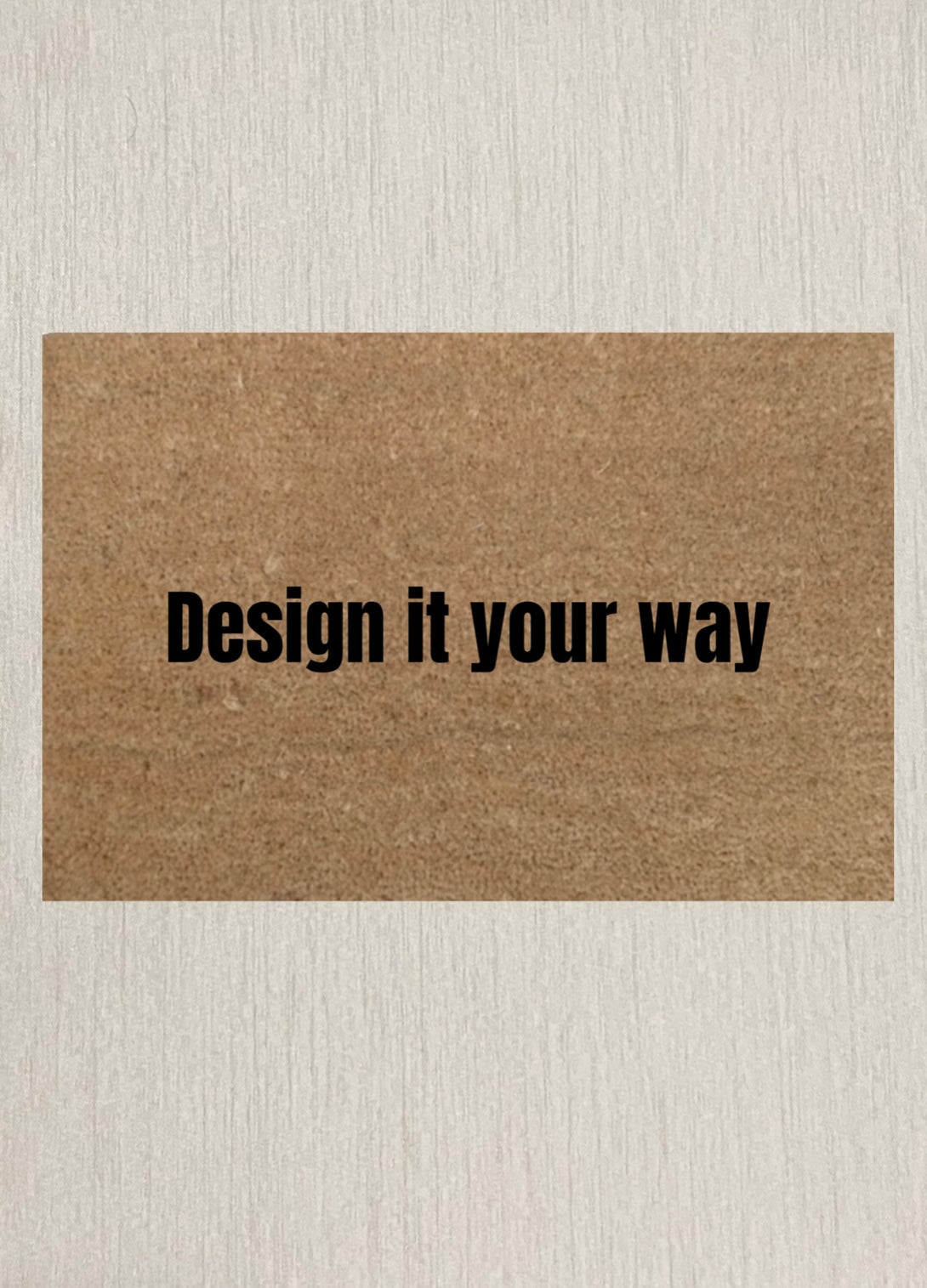 Custom Doormat