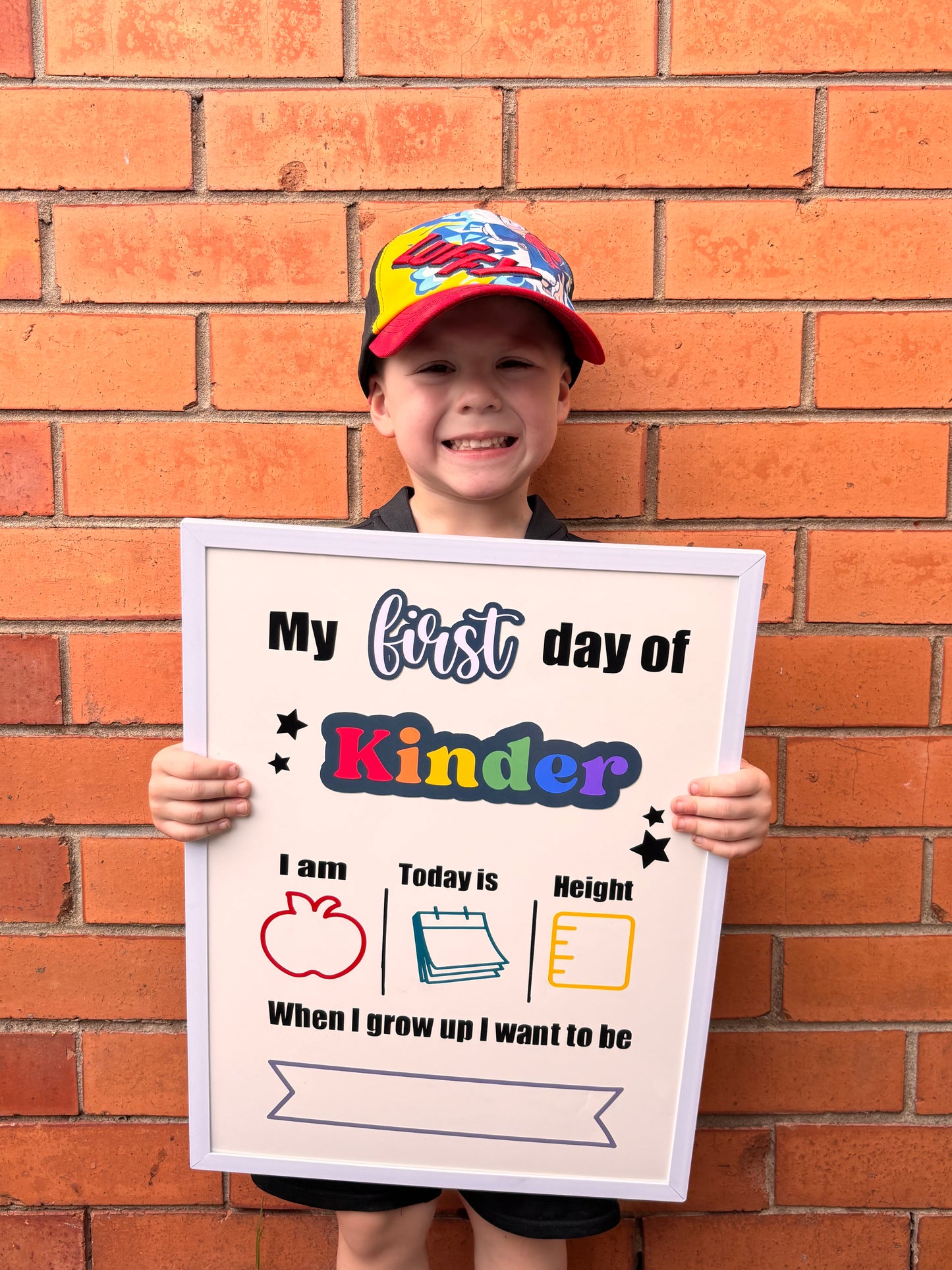 Magnetic first day boards