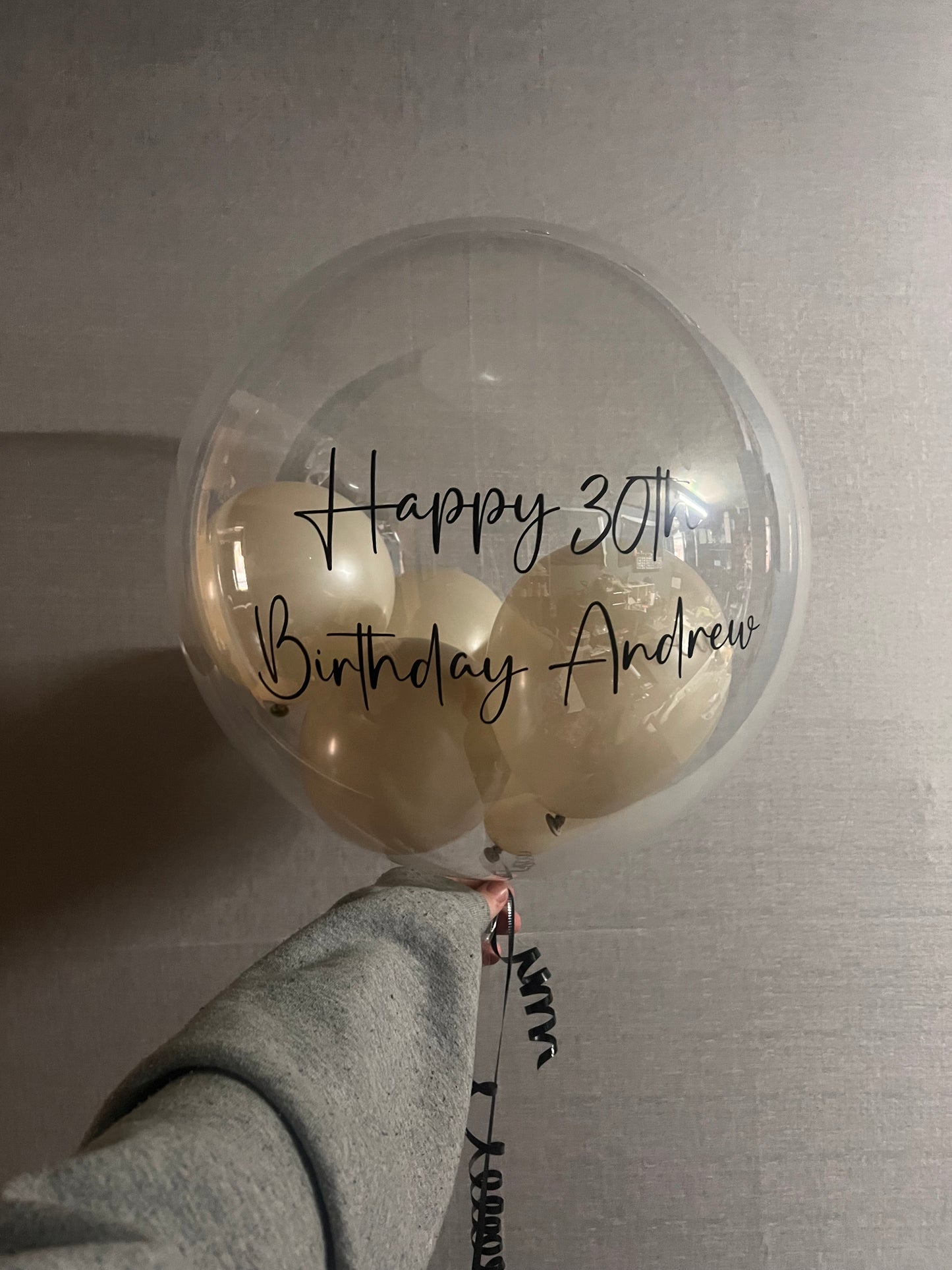 Personalised Balloon- Helium Filled