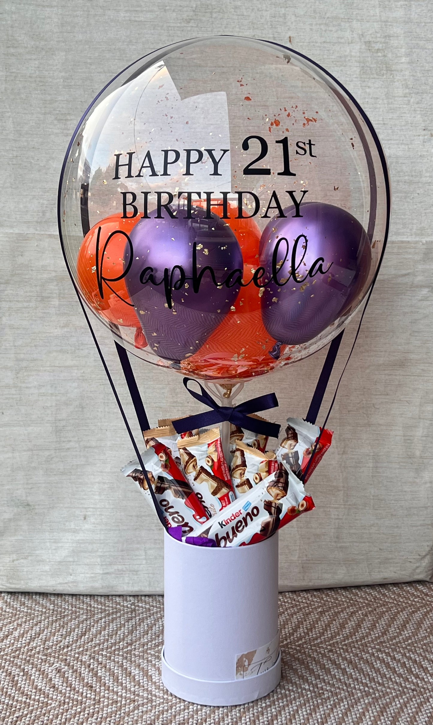 Kinder Balloon Hamper