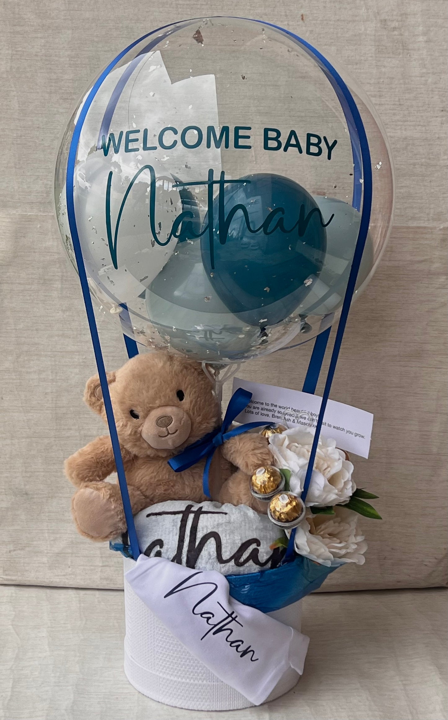 Blue Baby Hamper