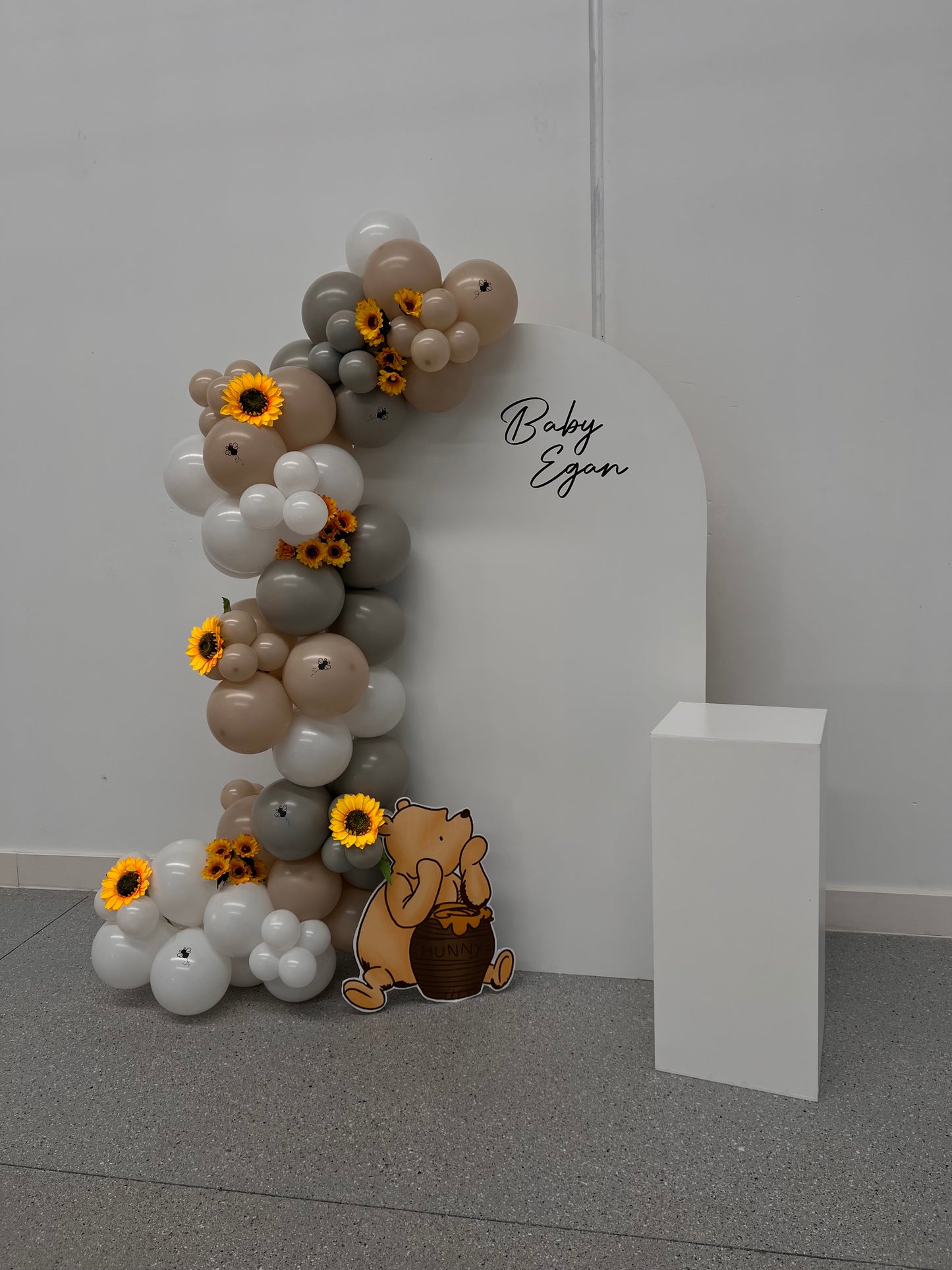 Backdrop + Cake Plinth