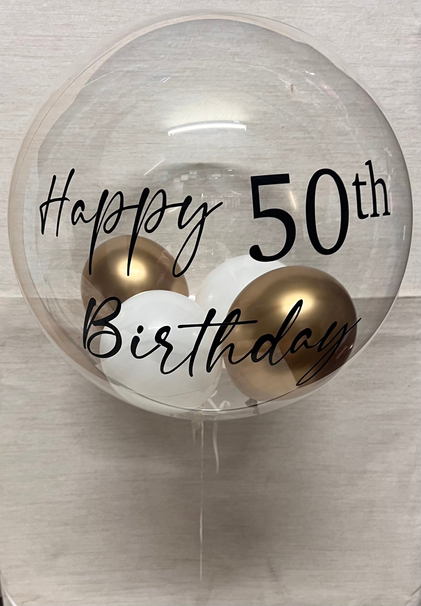 Personalised Balloon- Helium Filled