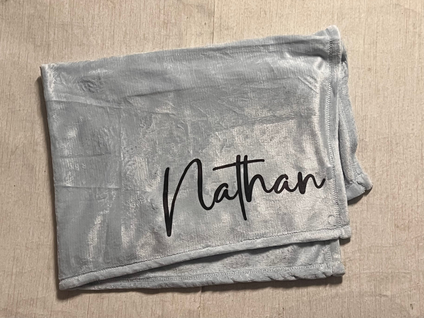 Personalised Name Blanket