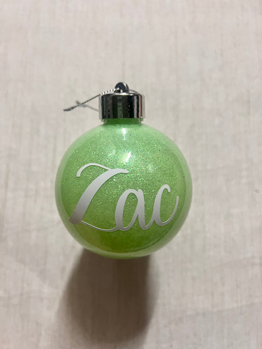 Glitter Bauble