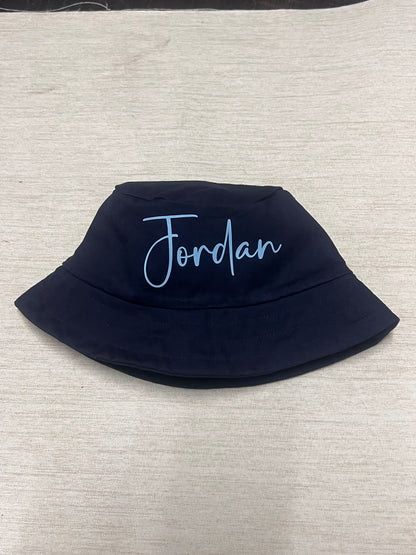 Personalised Bucket hat - Blue