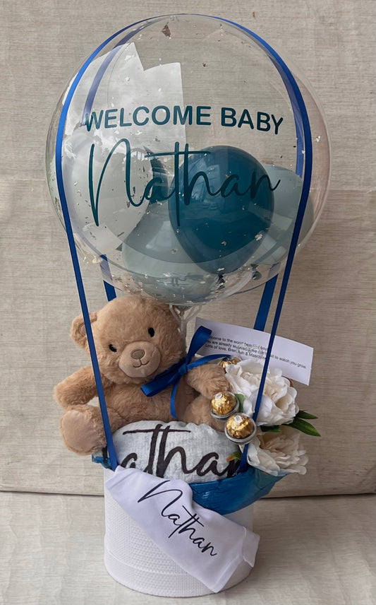 Blue Baby Hamper