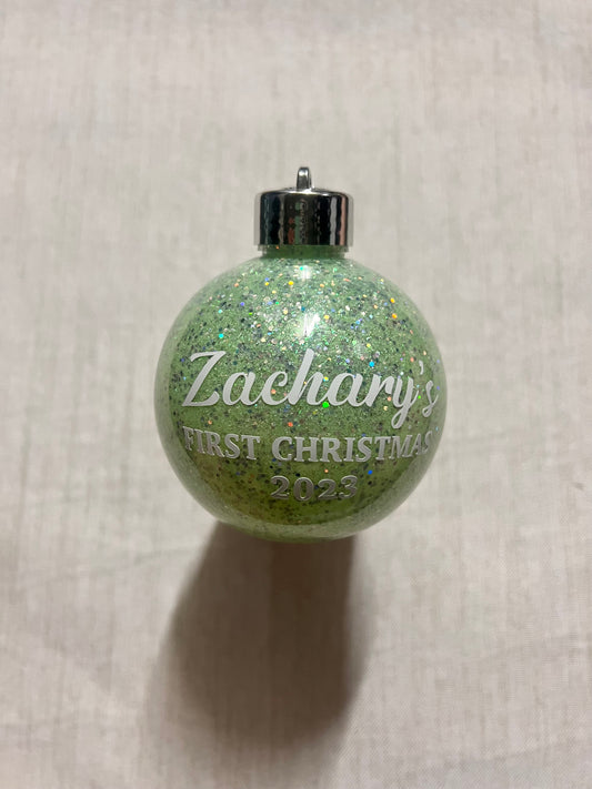 First Christmas Bauble