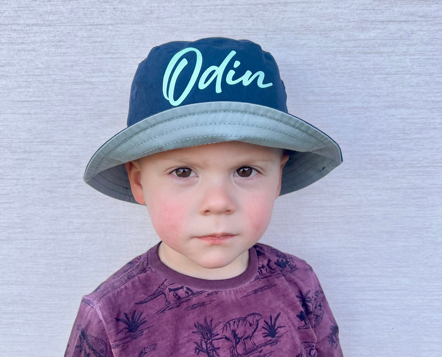 Personalised Bucket hat - Blue